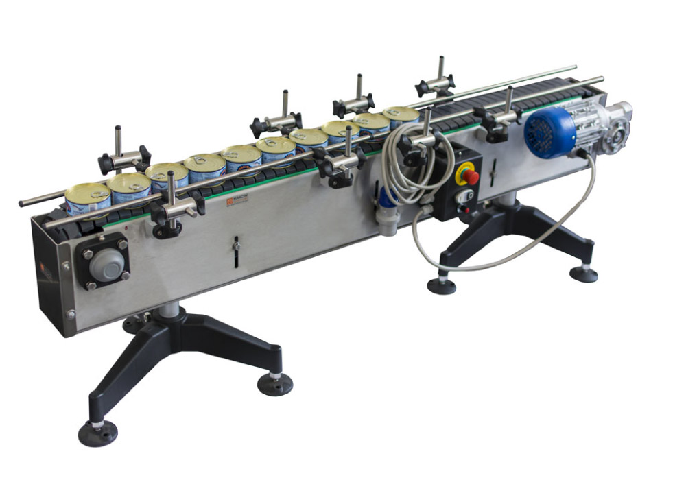 Modular chain conveyor for food processing sector