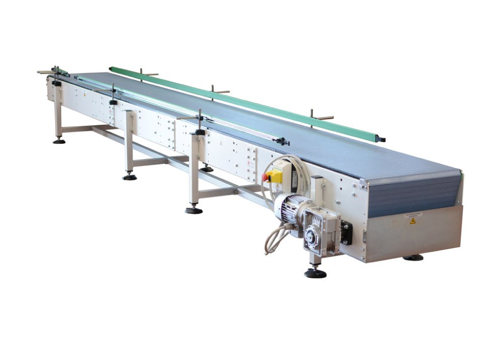 Low-profile modular conveyor belt