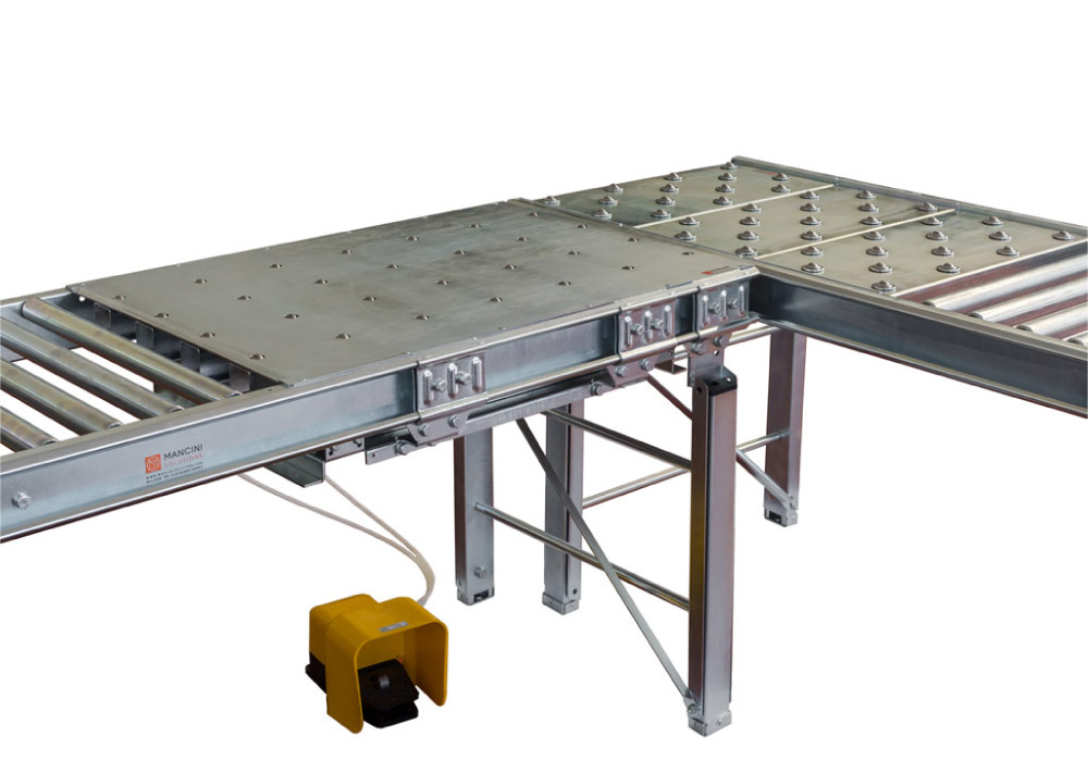 Modular pneumatic ball transfer table