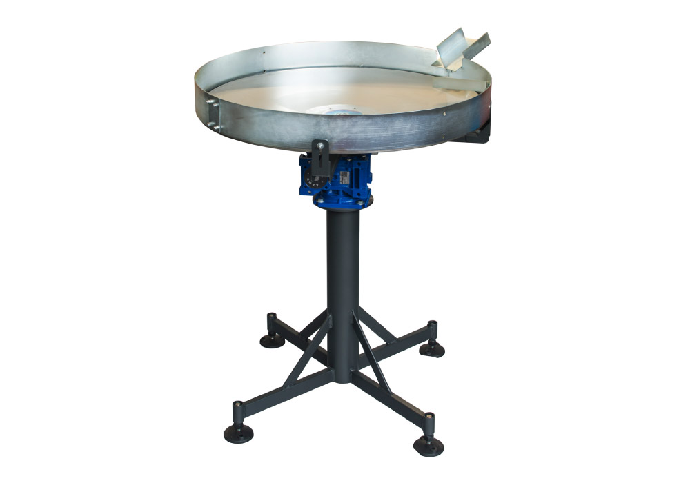 Small-sized accumulation rotary table