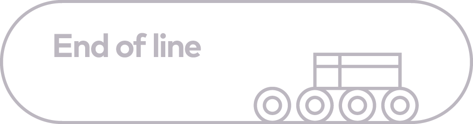 End of line icon
